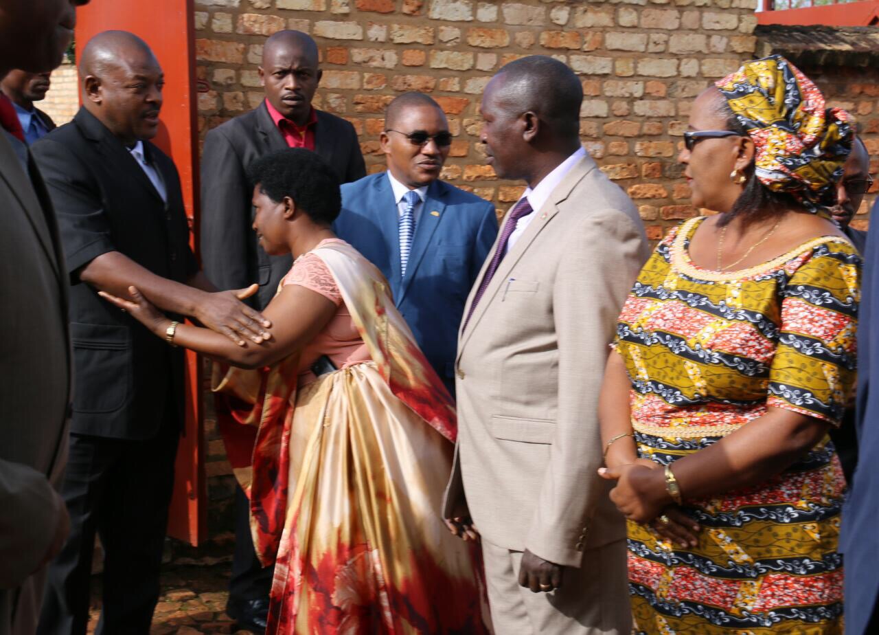 Le Président Nkurunziza en réunion avec les élus et administratifs des provinces du Nord
