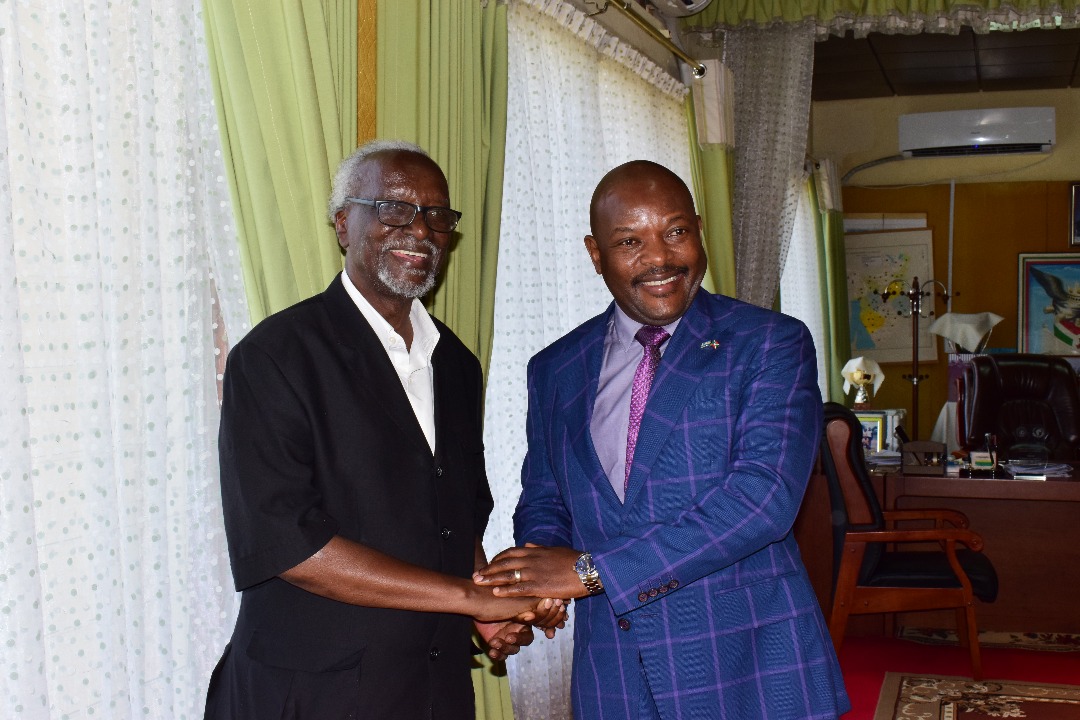 Le Président Nkurunziza a reçu en audience le 2ème Vice Premier Ministre ougandais