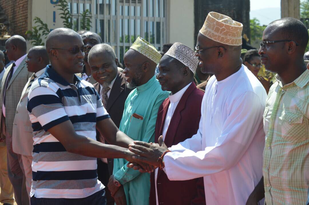 Le Premier Vice-Président rend visite à la communauté musulmane de la Mairie de Bujumbura