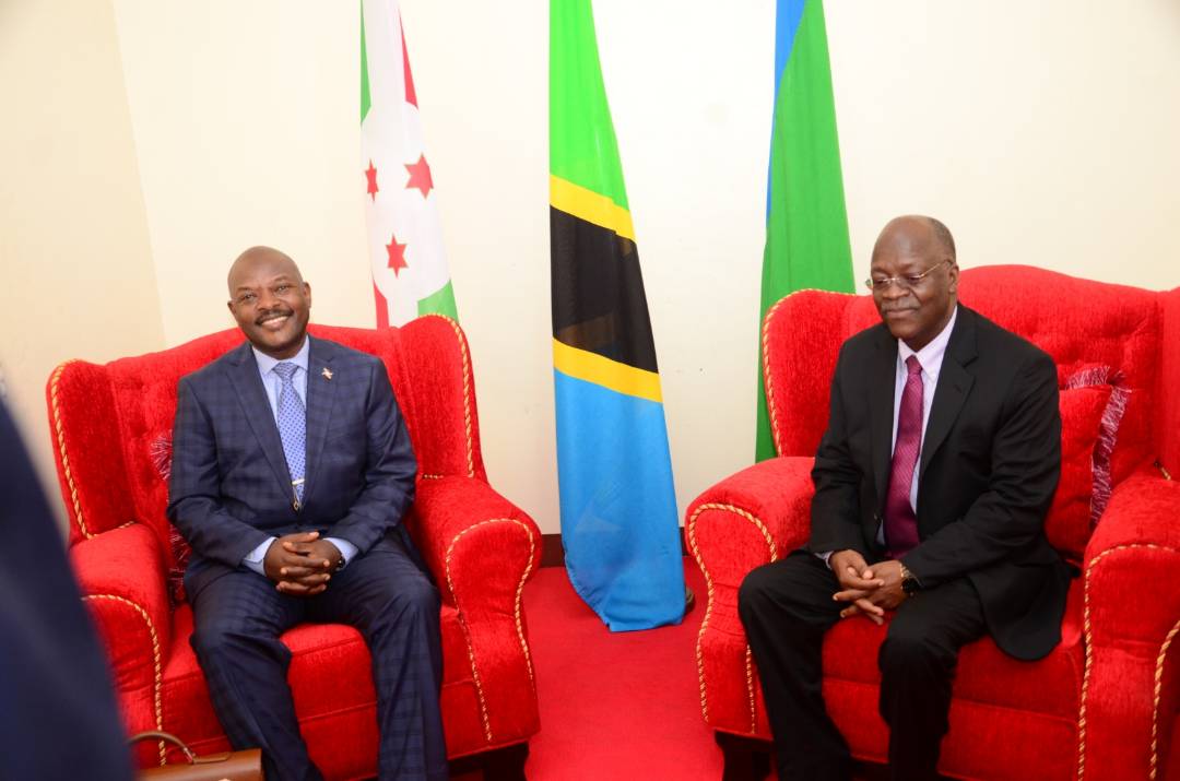 Le Président Pierre Nkurunziza s’est entretenu avec son homologue tanzanien, Dr John P. Magufuli
