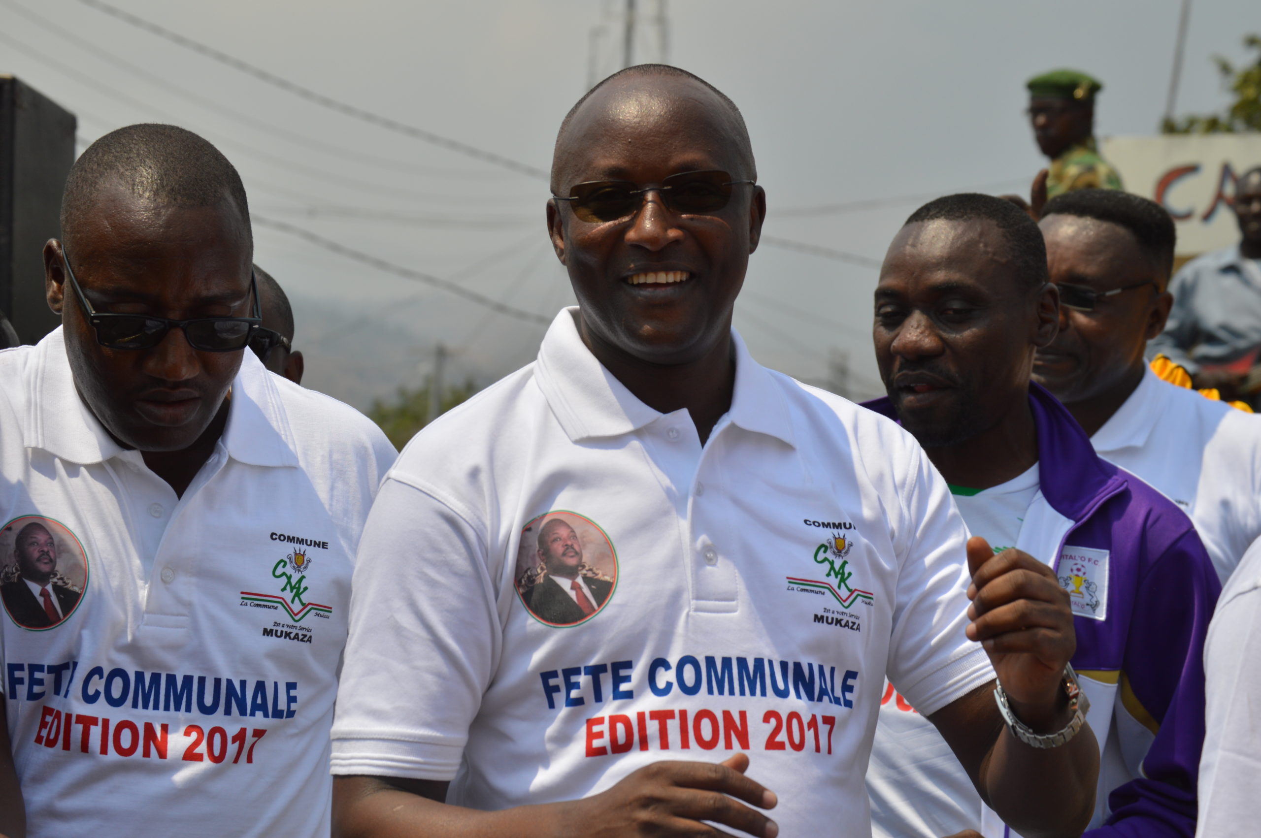 Le Premier Vice-Président à Mukaza pour la célébration de la fête communale