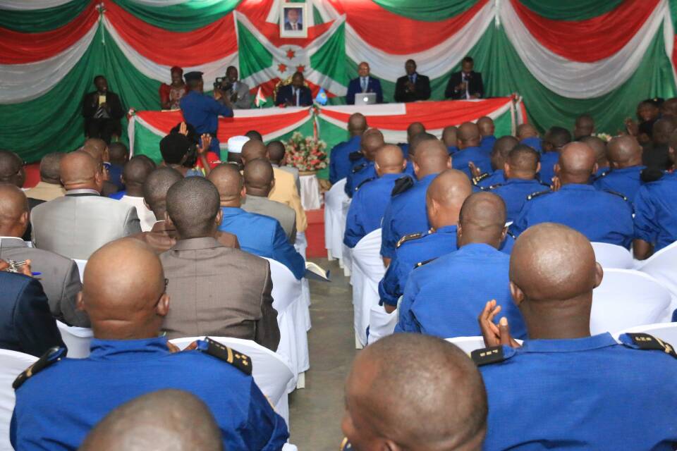 Réunion trimestrielle d’évaluation de la sécurité avec Son Excellence Pierre Nkurunziza