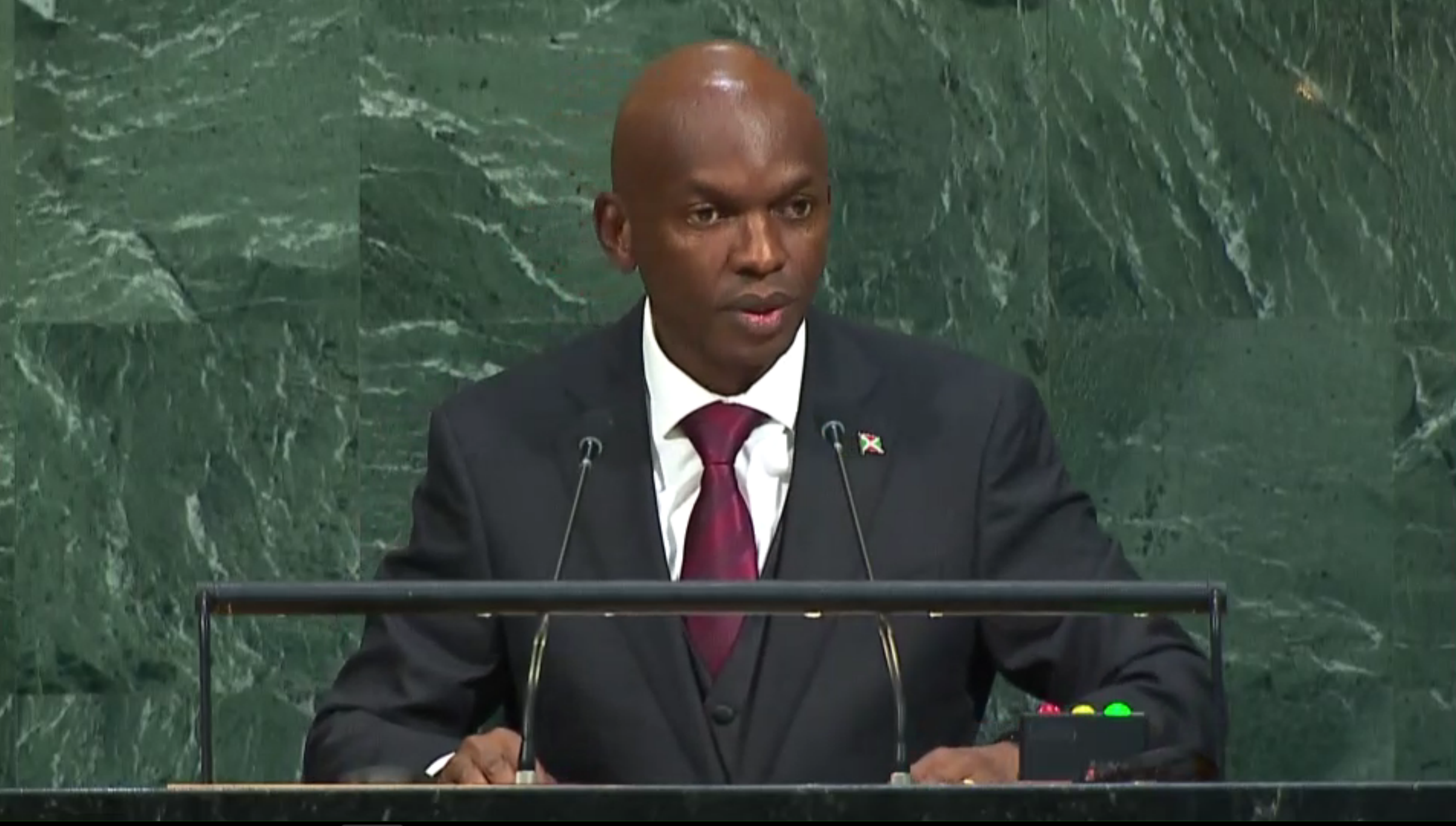 Déclaration de S.E. M. Alain Aimé Nyamitwe, Ministre des Relations Extérieures et de la Coopération Internationale à l’Assemblée Générale de l’ONU