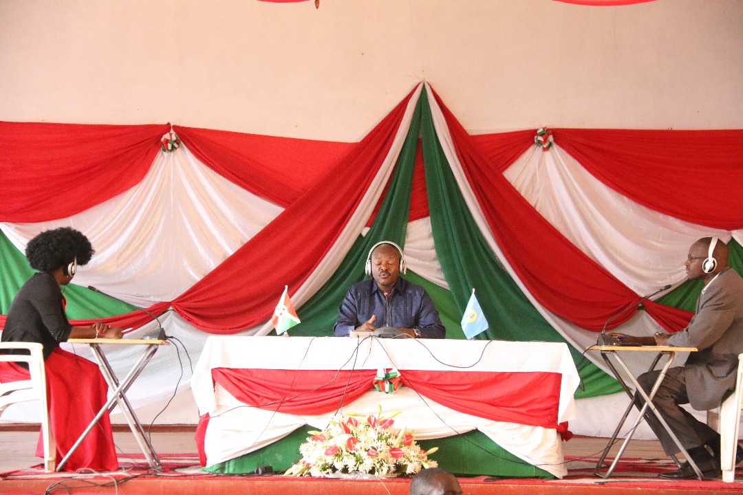Le Chef de l’Etat anime la conférence publique annuelle à Kayanza