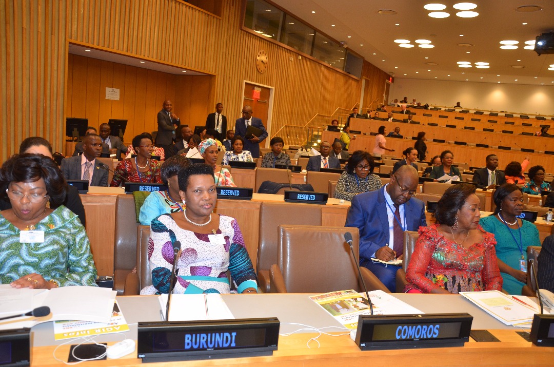 La Première Dame du Burundi présente sa vision de l’OPDAD à New-York