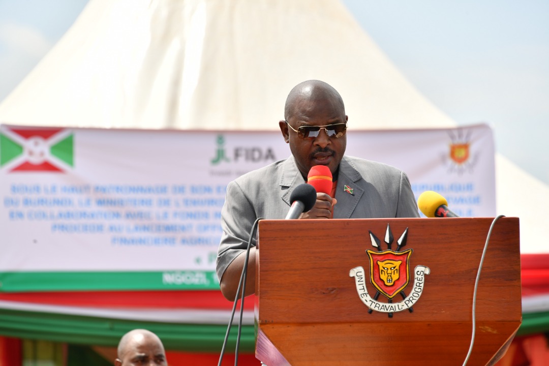 Le Chef de l’Etat a lancé le Projet d’Appui à l’Inclusion Financière Agricole et Rurale du Burundi