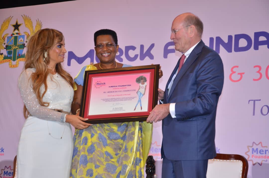 La Première Dame du Burundi primée par la Fondation Merck
