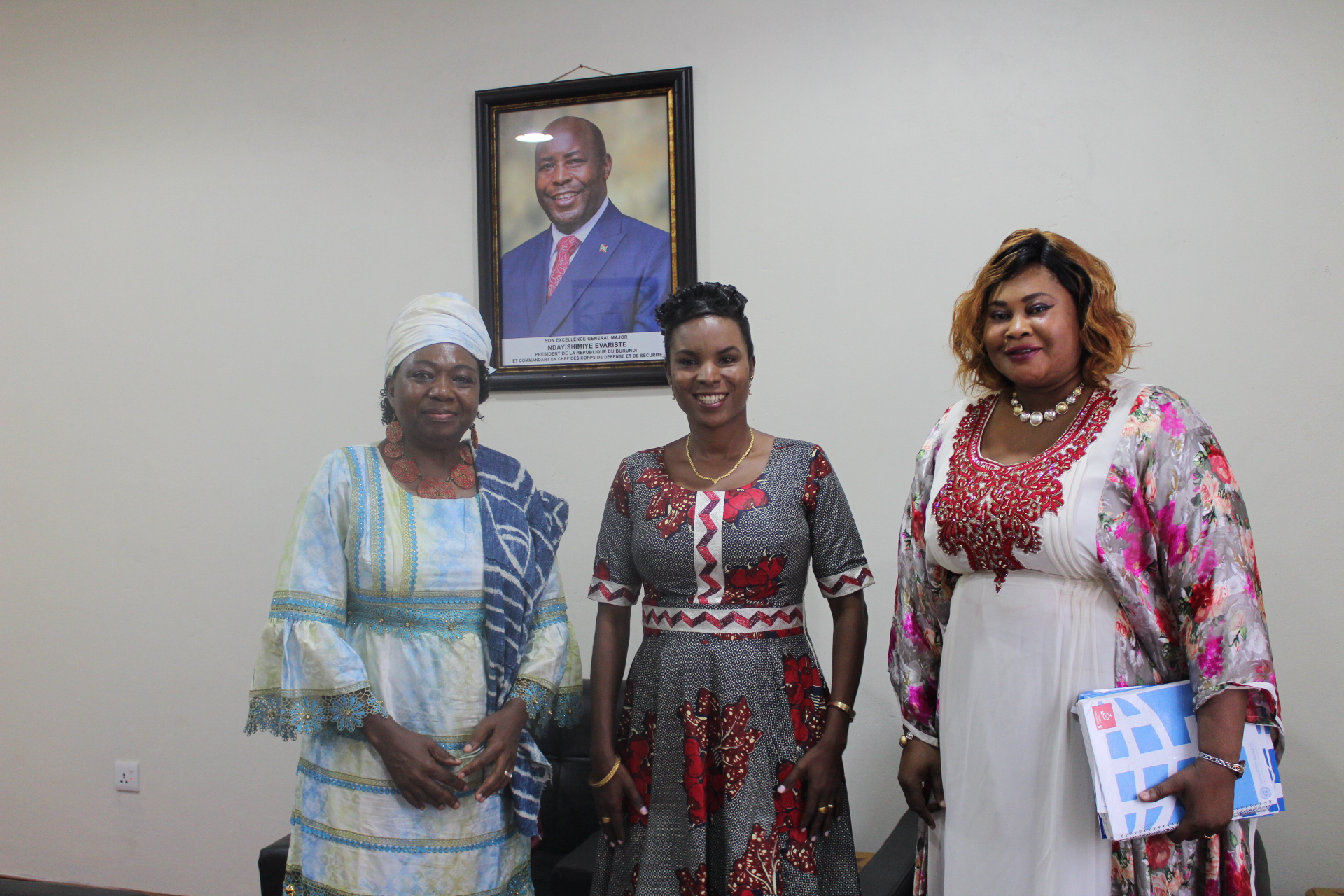 La Première Dame du Burundi reçoit en audience la Représentante de l’ONU FEMMES au Burundi