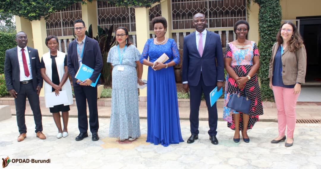 La Première Dame reçoit en audience le Représentant de l’UNICEF au Burundi
