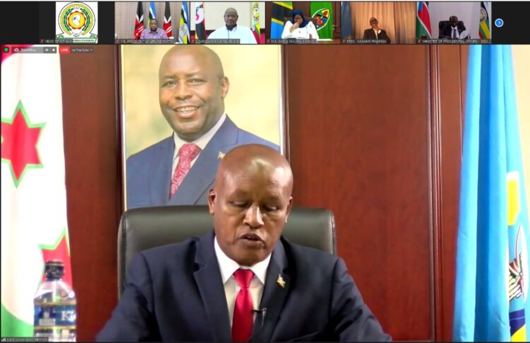 Le Vice-Président Bazombanza prend part au Sommet de l’EAC