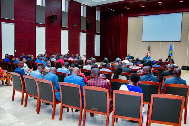 Le Chef de l’Etat rencontre les membres du corps de la justice Burundaise