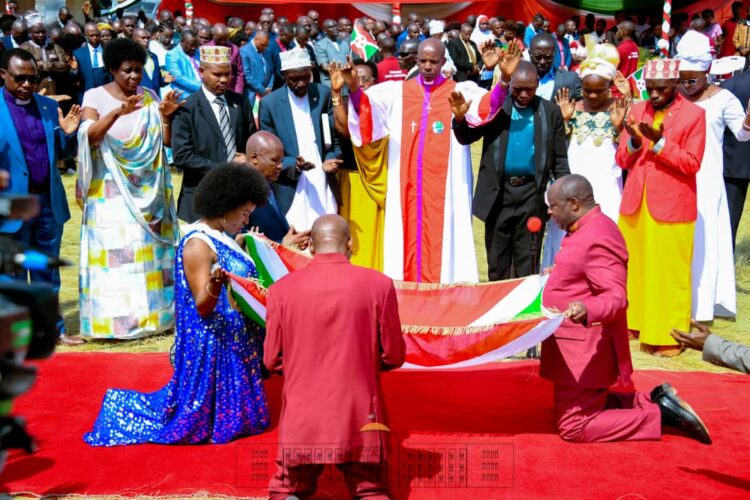 Clôture de la Prière Nationale d’Action de Grâce organisée à l’occasion du 2ème anniversaire de l’investiture du Président Ndayishimiye