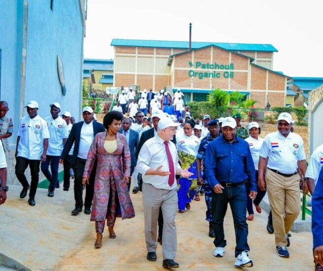 Le Chef de l’Etat inaugure en commune Nyanza-Lac de Makamba la société ELAGA, une entreprise de modernisation des systèmes de production agricole et piscicole