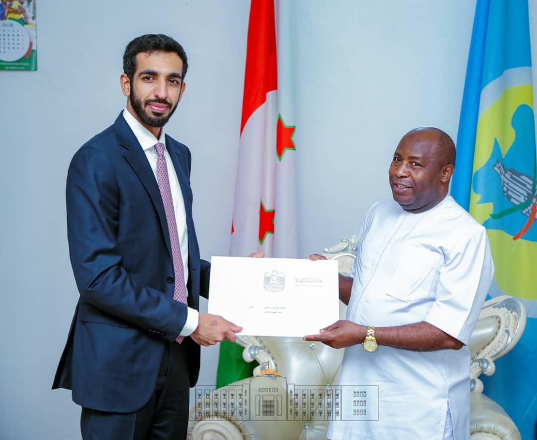 Le Président Mohammed Ben Zayed des Emirats Arabes Unis félicite le Burundi pour son accession à la tête de l’EAC