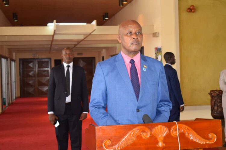 Le Vice-Président Bazombanza a participé à la 2ème Session Extraordinaire des Chefs d’Etat et de Gouvernement de la CEEAC