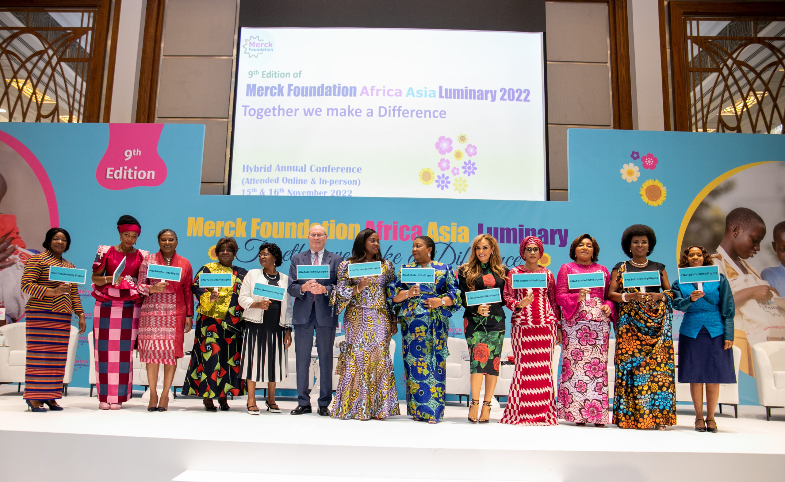 La Première Dame a participé à la 9ème édition de la Conférence Annuelle Africa Asia Luminary de Merck Foundation à Dubai